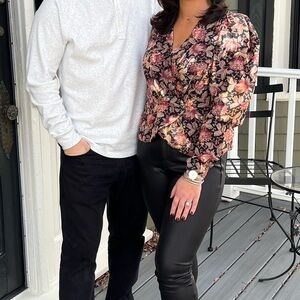 Express Peplum Top, Size S